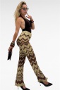 pantalone traforato golden